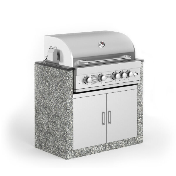 Модуль для кухни Living Stone — Тумба-основание для встраиваемых грилей