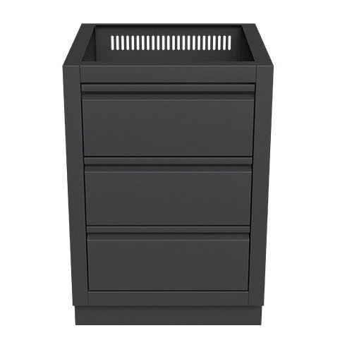 Тумба универсальная с 2-мя выдвижными ящиками и фальш-панелью