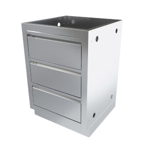 Тумба универсальная с 2-мя выдвижными ящиками и фальш-панелью