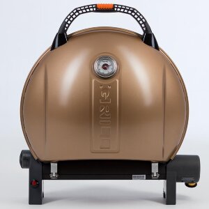 Газовый гриль O-Grill 900MT bicolor черно-золотой