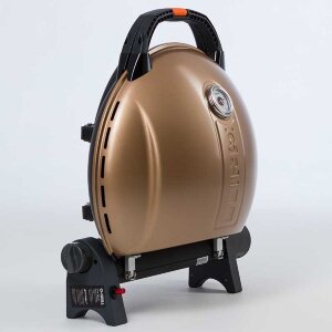 Газовый гриль O-Grill 900MT bicolor черно-золотой