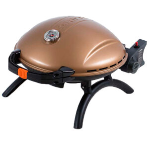 Газовый гриль O-Grill 900MT bicolor черно-золотой