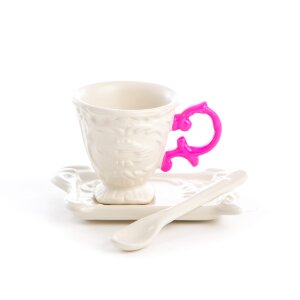 Seletti Кофейная пара I-Coffee Fuchsia