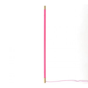 Настенный светильник Seletti Linea Golden End Fucsia