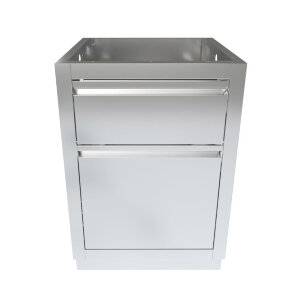 Тумба для мусора с держателем для бумажных полотенец