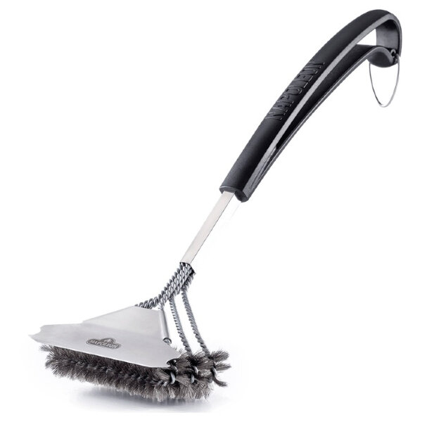 Щетка для чистки решеток гриля Napoleon трехрядная с ворсом из нерж. стали
