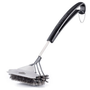 Щетка для чистки решеток гриля Napoleon трехрядная с ворсом из нерж. стали