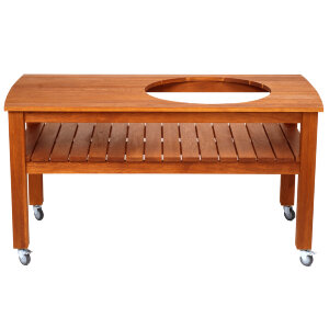 Стол Craftico для гриля Big Green Egg XL светлый дуб