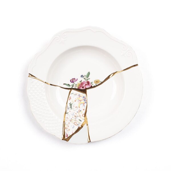 Seletti Тарелка глубокая Kintsugi