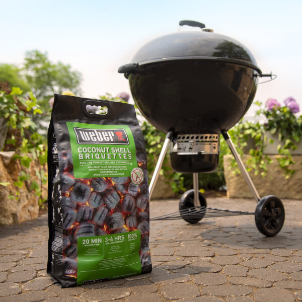 Угольные брикеты Weber 8 кг кокосовые