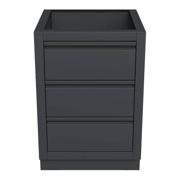 Тумба универсальная с 3-мя выдвижными ящиками