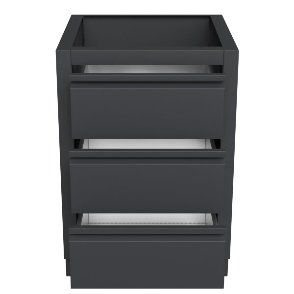 Тумба универсальная с 3-мя выдвижными ящиками