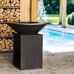 Дровяной гриль OFYR Classic 100 Black без поленницы