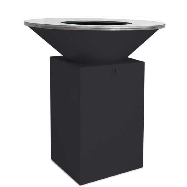 Дровяной гриль OFYR Classic 100 Black без поленницы