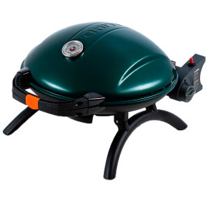 Газовый гриль O-Grill 900MT bicolor черно-зеленый