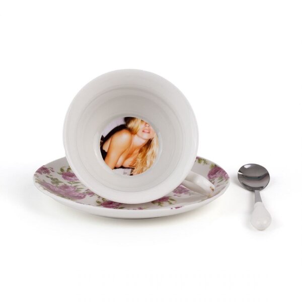 Seletti Чайная пара Lady Tarin Rose Vittoria