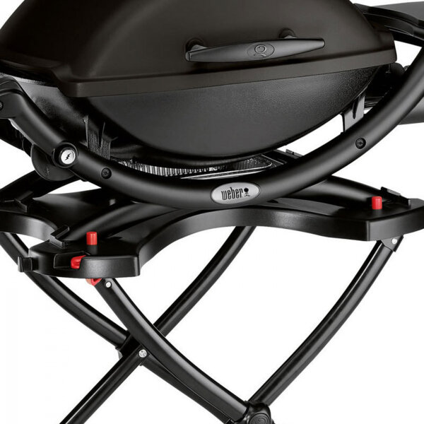Газовый гриль Weber Q 2200 черный с тележкой 