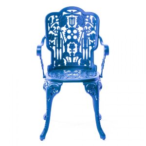Seletti Стул Aluminium Blue