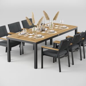 Обеденные группы Gardenini Premium Bella