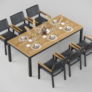 Обеденные группы Gardenini Premium Bella