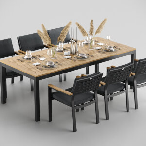 Обеденные группы Gardenini Premium Bella