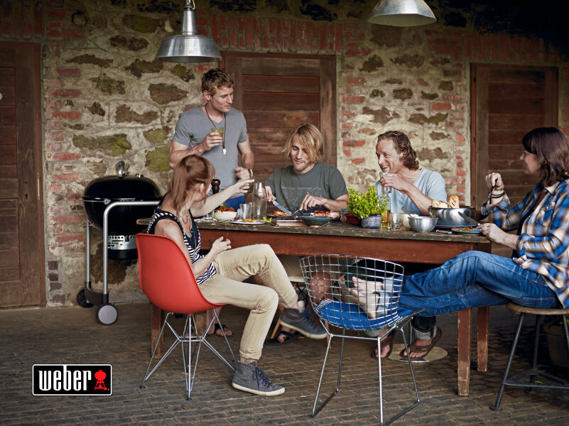 Угольный гриль Weber Performer Original GBS 57 см черный