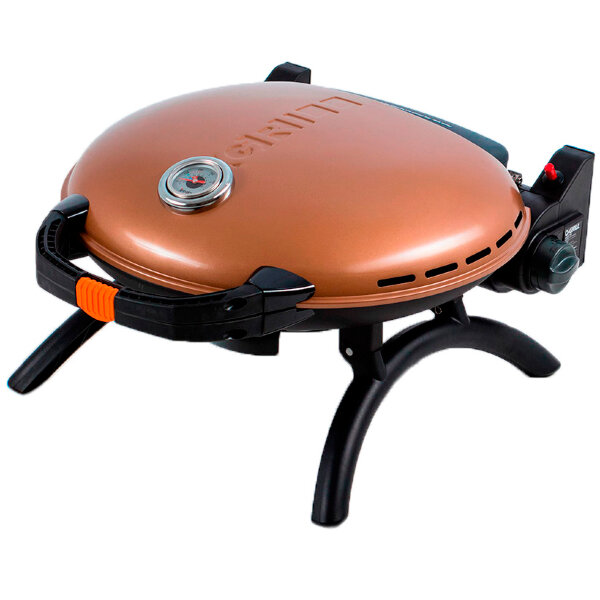 Газовый гриль O-Grill 700T bicolor черно-золотой