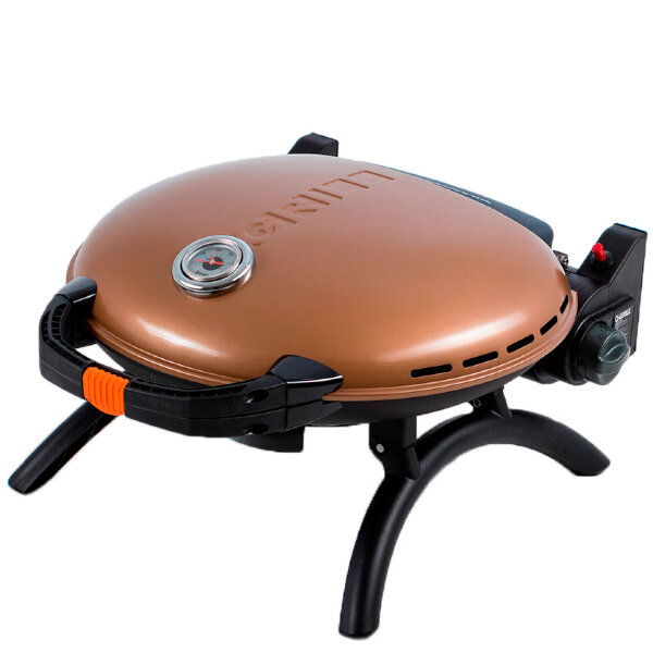Газовый гриль O-Grill 700T bicolor черно-золотой