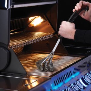 Щетка для чистки решеток гриля Napoleon трехрядный спиралевидный скребок