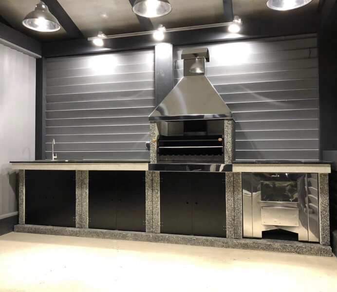 Модуль для кухни Living Stone — Печь для казана