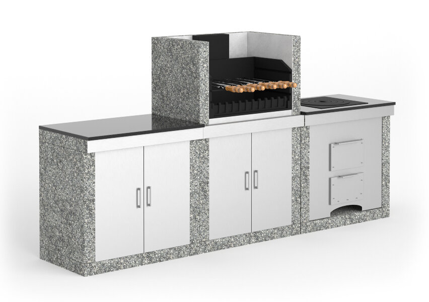 Модуль для кухни Living Stone — Печь для казана