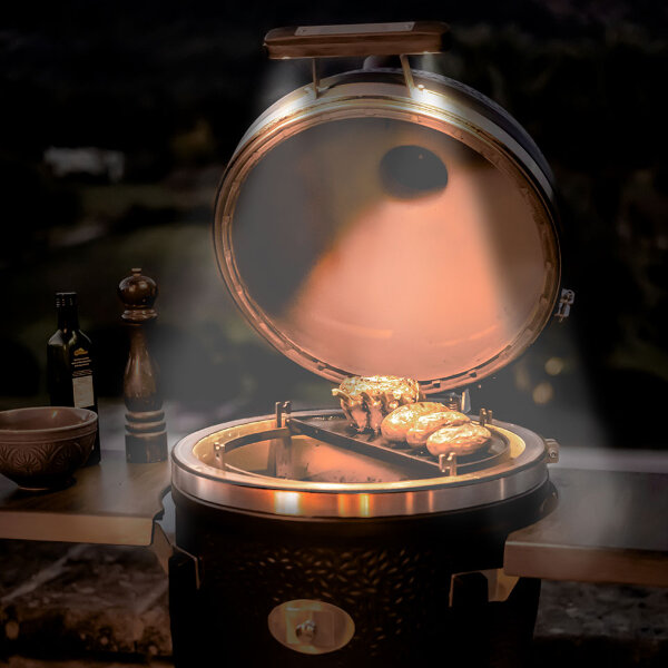 Угольный гриль Monolith Avantgarde.55 (Classic) черный без столиков и ножек