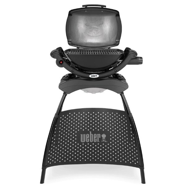 Газовый гриль Weber Q 1000 черный (на подставке)