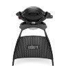 Газовый гриль Weber Q 1000 черный (на подставке)