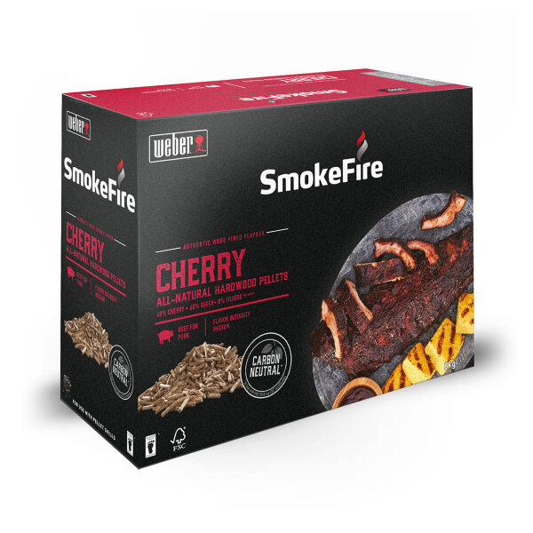 Пеллеты древесные Weber FSC Вишня