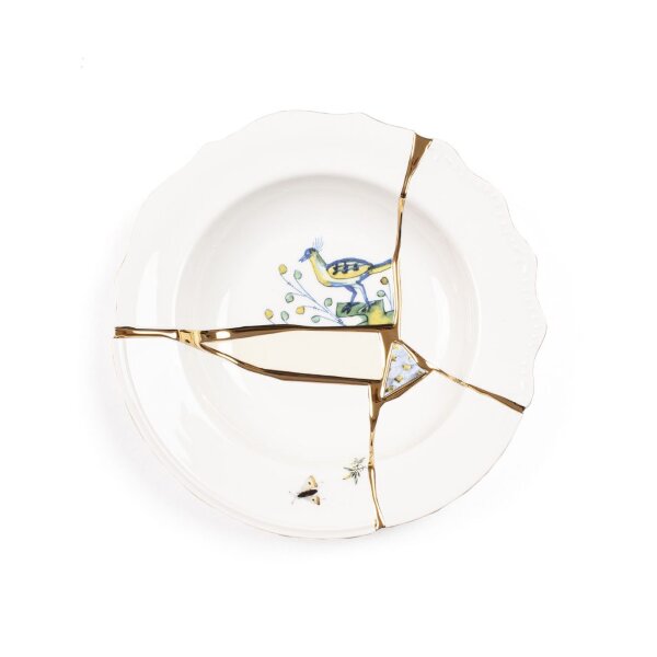 Seletti Тарелка глубокая Kintsugi