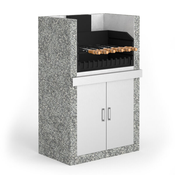 Модуль для кухни Living Stone — Чугунная жаровня