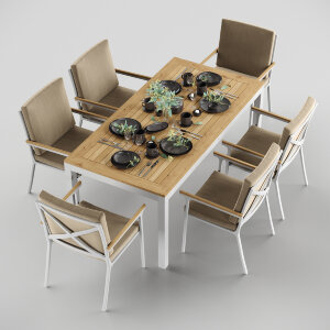 Обеденные группы Gardenini Premium Bella