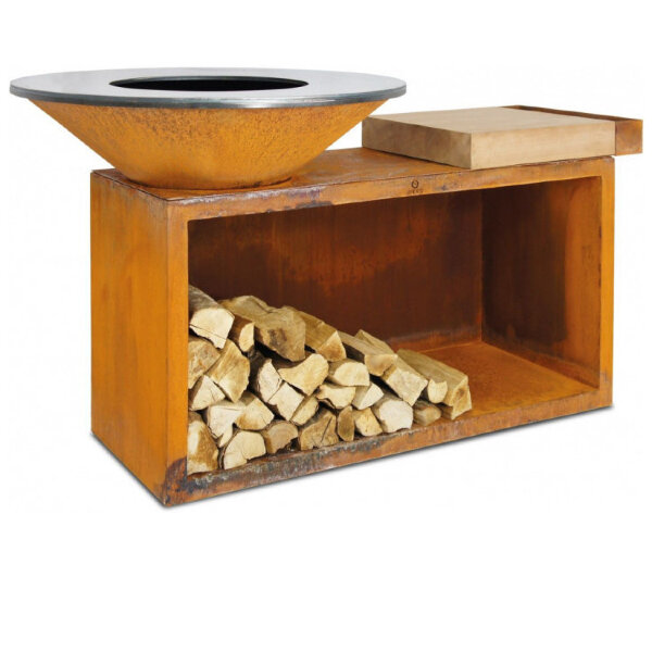 Дровяной гриль OFYR Island 100 Corten остров