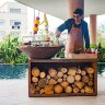 Дровяной гриль OFYR Island 100 Corten остров