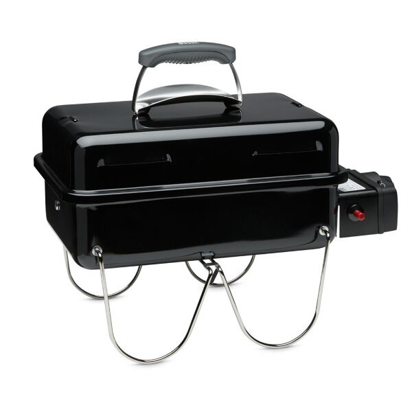 Газовый гриль Weber Go Anywhere Gas черный