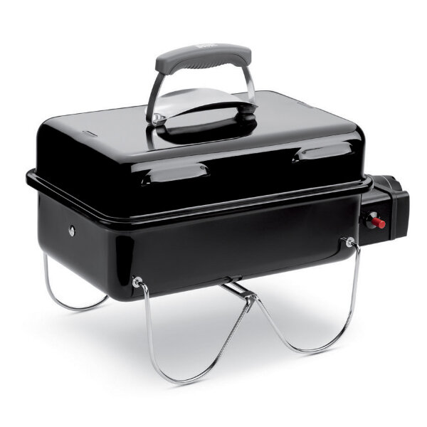 Газовый гриль Weber Go Anywhere Gas черный