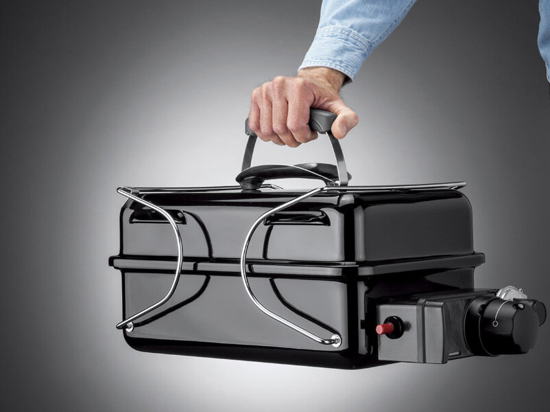 Газовый гриль Weber Go Anywhere Gas черный
