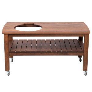 Стол Craftico для гриля Kamado Classic Joe II темный дуб