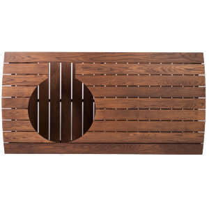 Стол Craftico для гриля Kamado Classic Joe II темный дуб