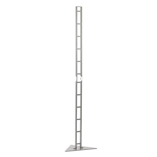 Мобильная подставка Heliosa Scala серебро