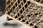 "Латте" плетеное кресло из искусственного ротанга, цвет соломенный