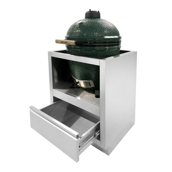 Тумба-основание для гриля Big Green Egg M с выдвижным ящиком