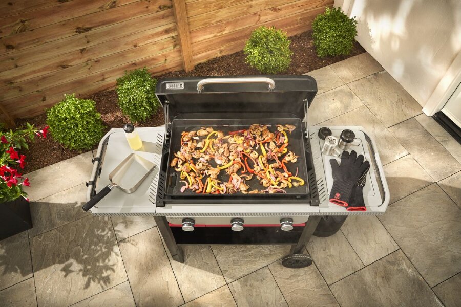 Газовый гридл WEBER SLATE GP 71 cm Premium Griddle