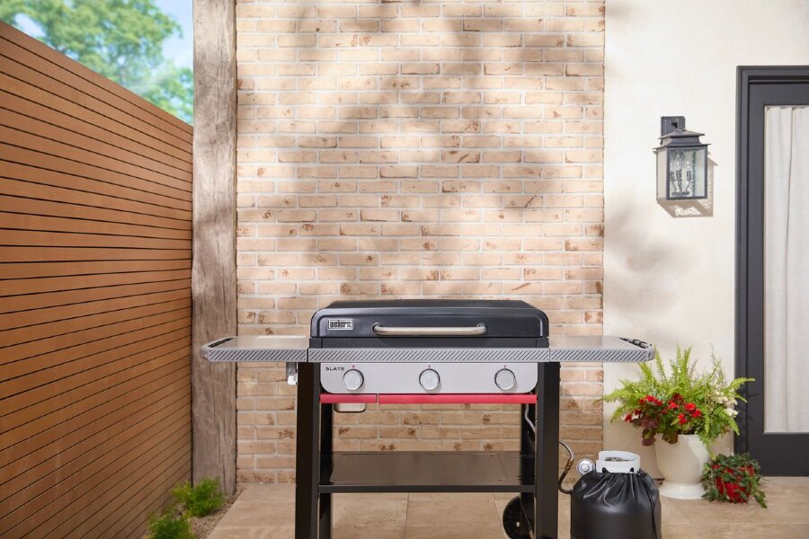 Газовый гридл WEBER SLATE GP 71 cm Premium Griddle